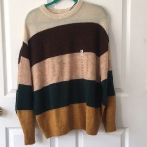 h&m striped sweater